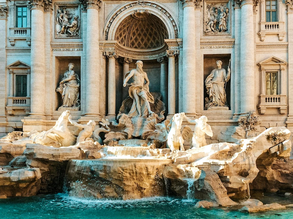 Rome Trevi fontein